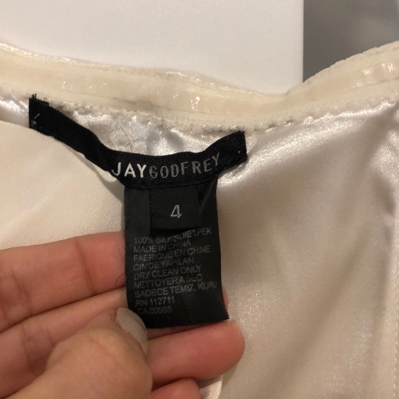 Jay Godfrey white mini dress - Picture 8 of 8